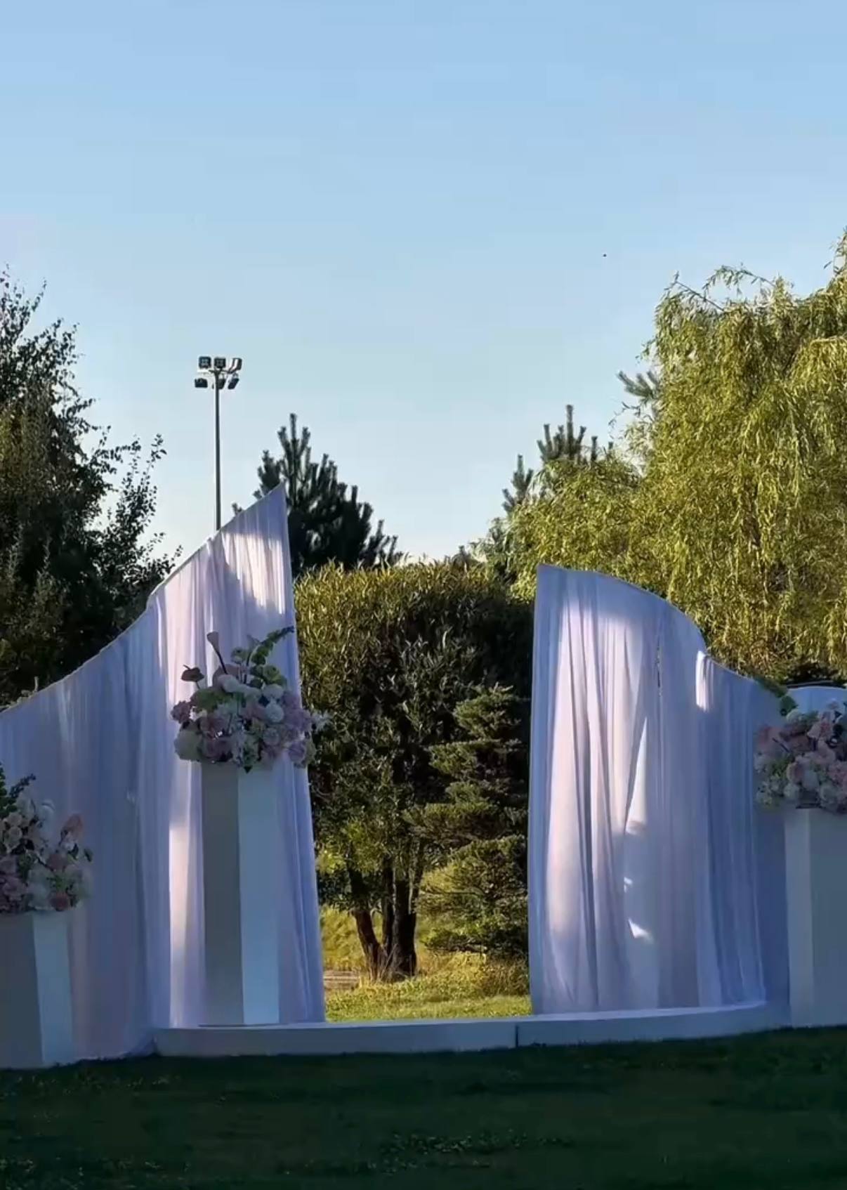 Камерная свадьба на 45 человек в гольф-клубе
